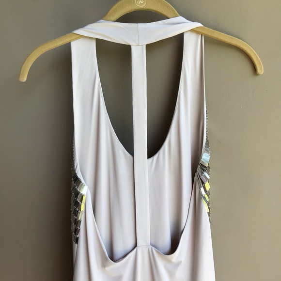 Like New Bebe Sequined Cocktail Dress - Picture 5 of 6